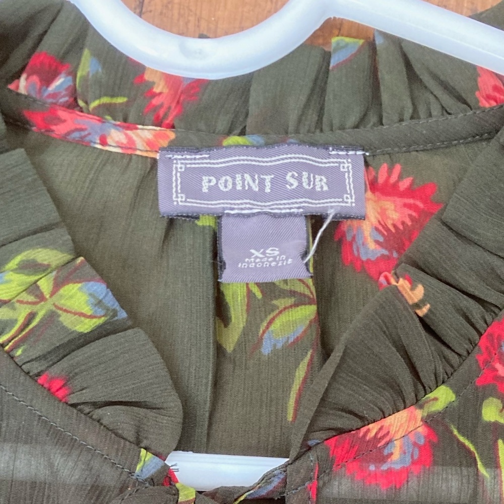 J Crew Ruffle Sleeve Tank - Picture 2 of 6